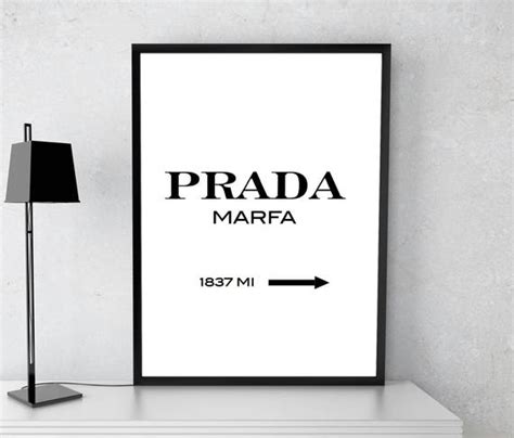 prada plakat|prada marfa print.